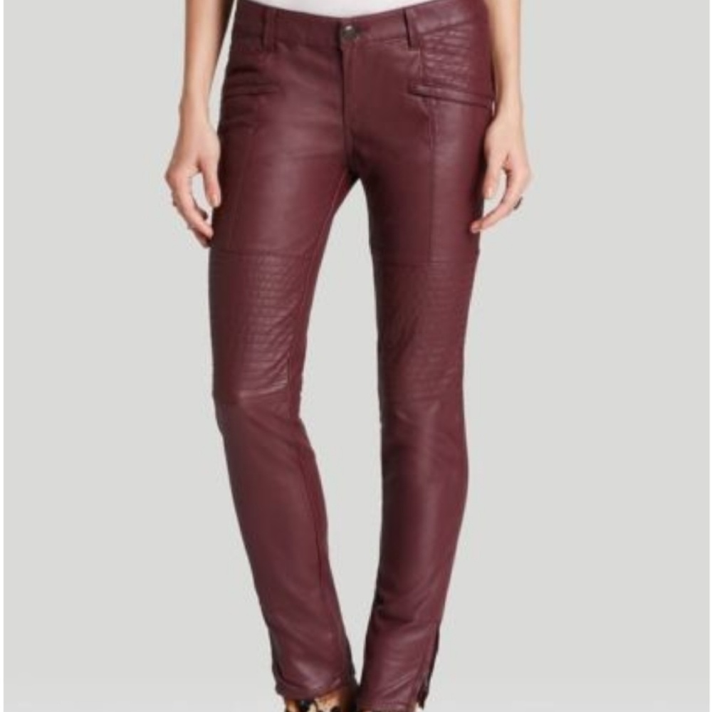 NWOT FP leather pants